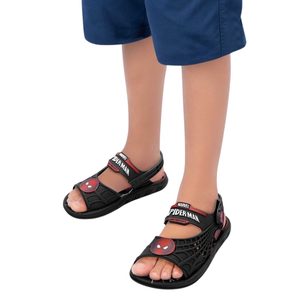 Sandalias Canasta Spiderman Azul Oscuro Niño4