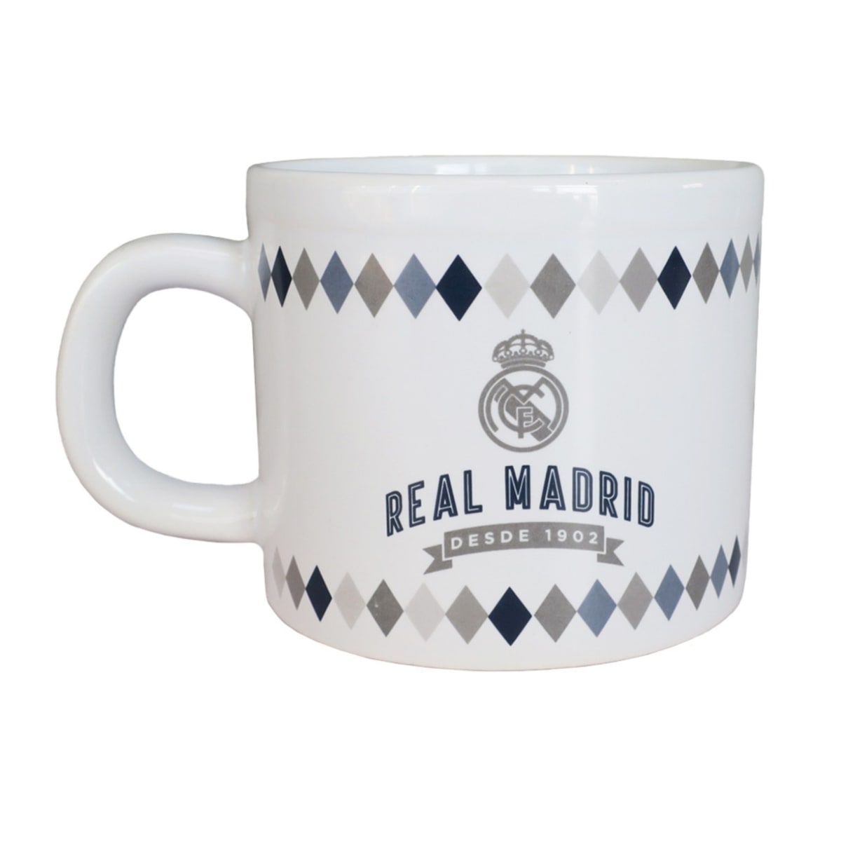 Mug Taza Real Madrid Futbol Blanca 540 ML 0