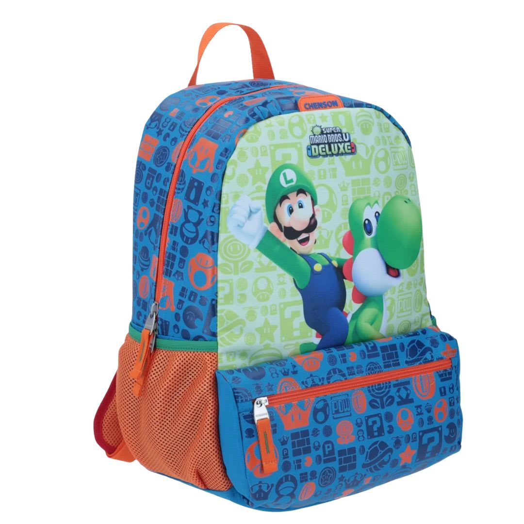 Pack Mochila y lonchera Luigui Mario Bros Oficio2