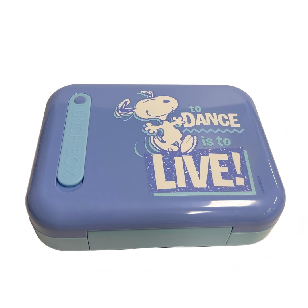 Taper Escolar Snoopy Bento con cubiertos 870 ml2