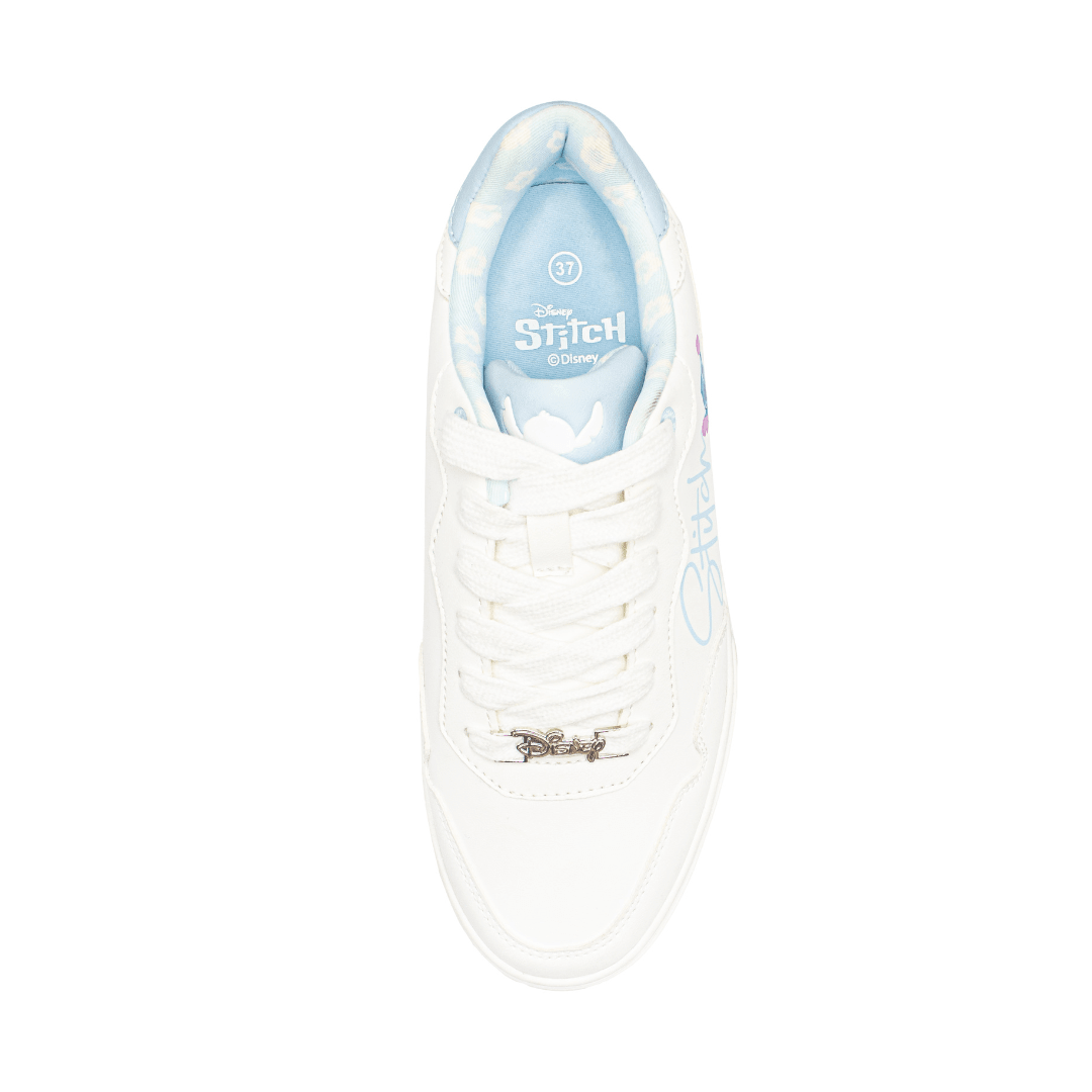 Zapatillas Stitch Urbana Mujer Blancas Deluxe2