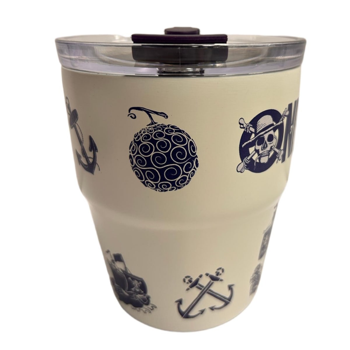 Mug vaso con cañita One Piece Anime Kawaii Chibi 480 ml2