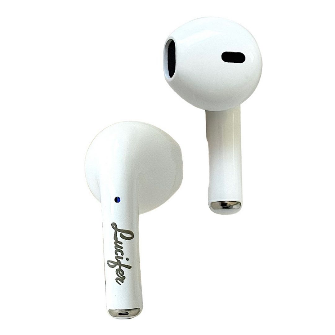 Audifonos Bluetooth Giratorio Lucifer Blanco2