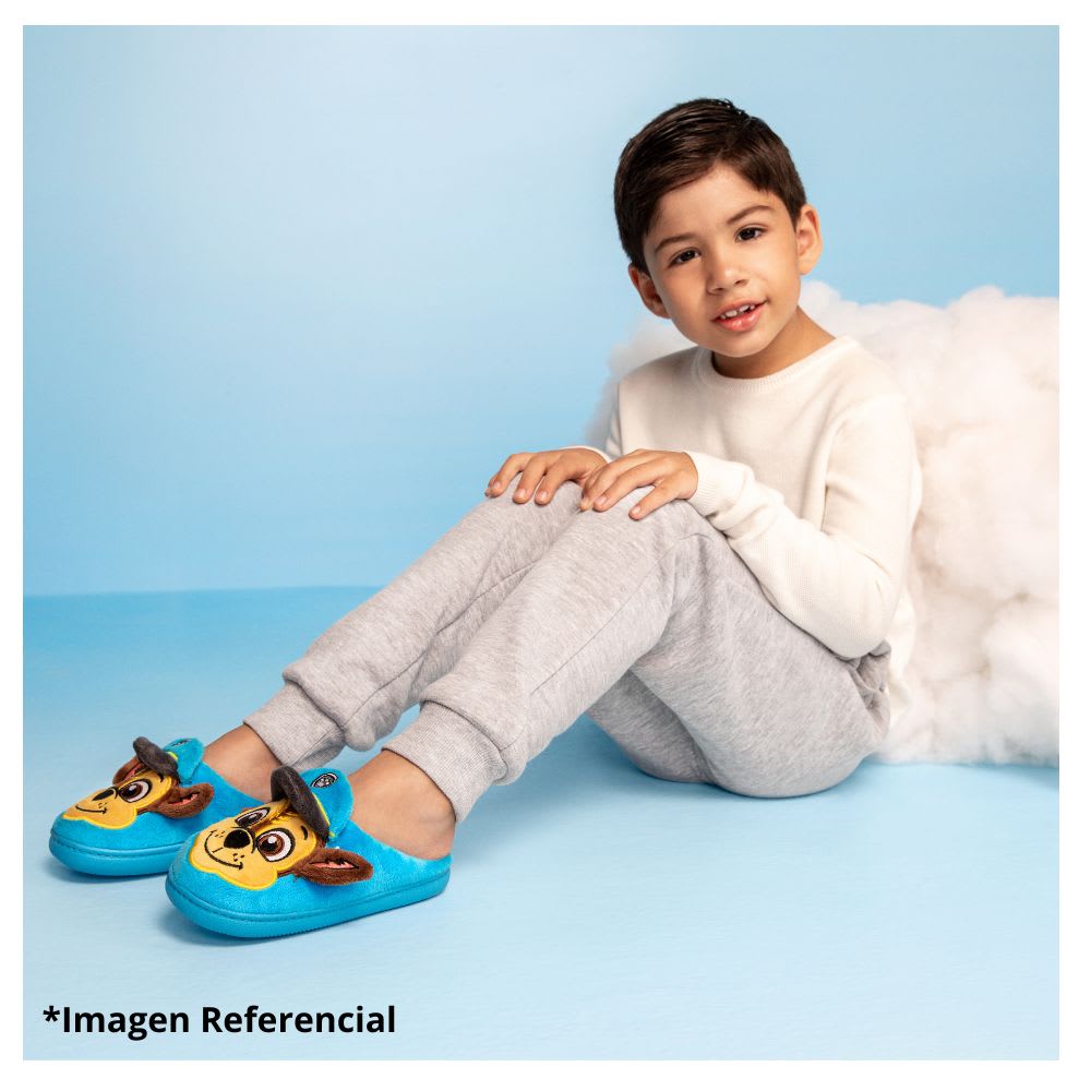 Pantuflas Casuales Niño Chase Paw Patrol Azul5