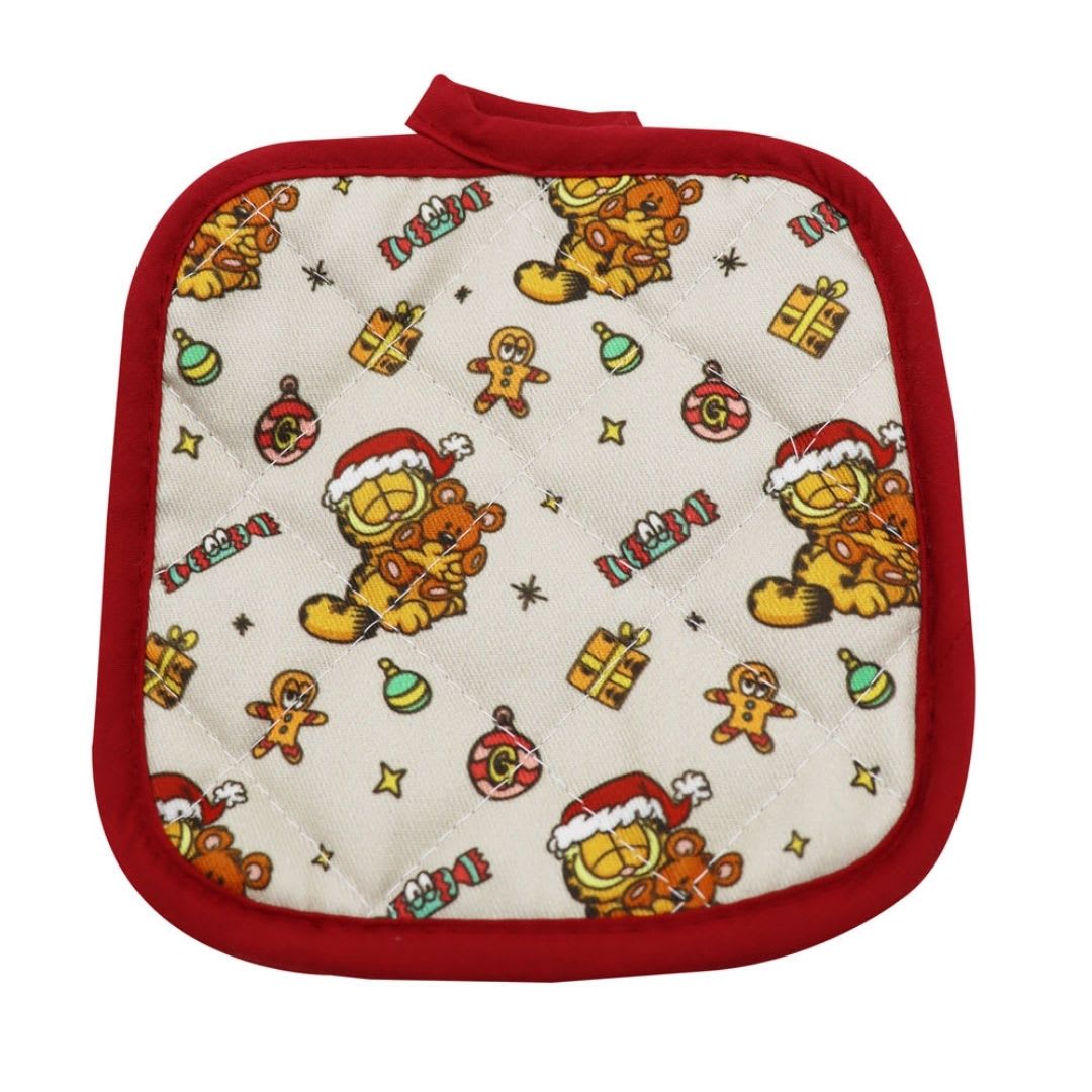 Pack Guante y Toma Olla de Cocina Garfield Adulto + Niño5
