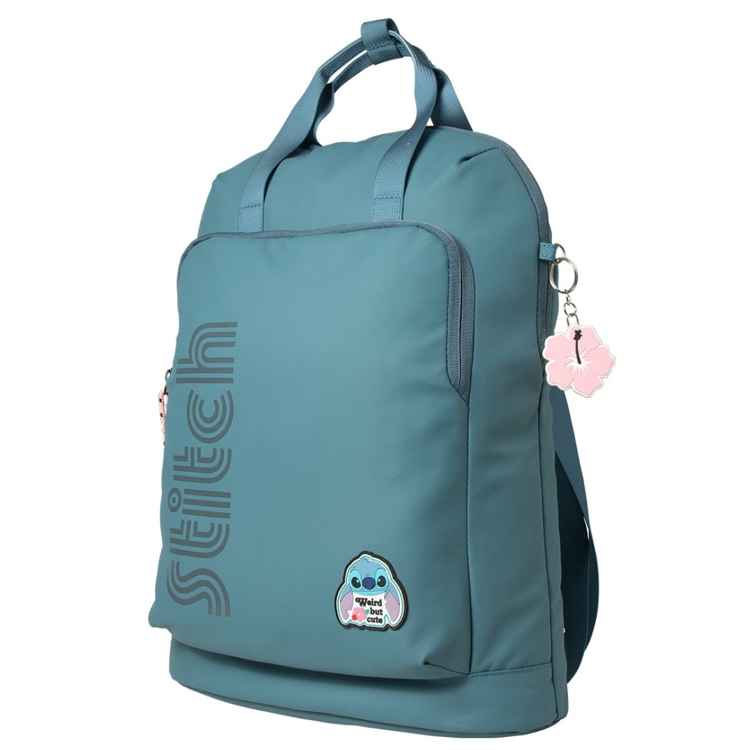 Mochila Casual Mujer Stitch Disney Sky Blue Limited Edition3