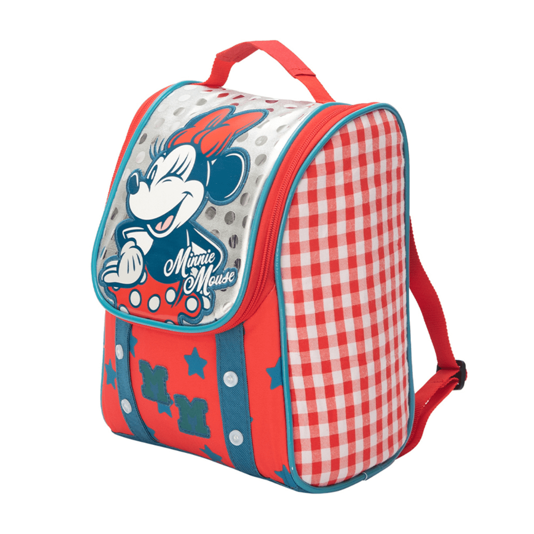 Pack Escolar Maleta Oficio Premium Disney Minnie Mouse Plateado3