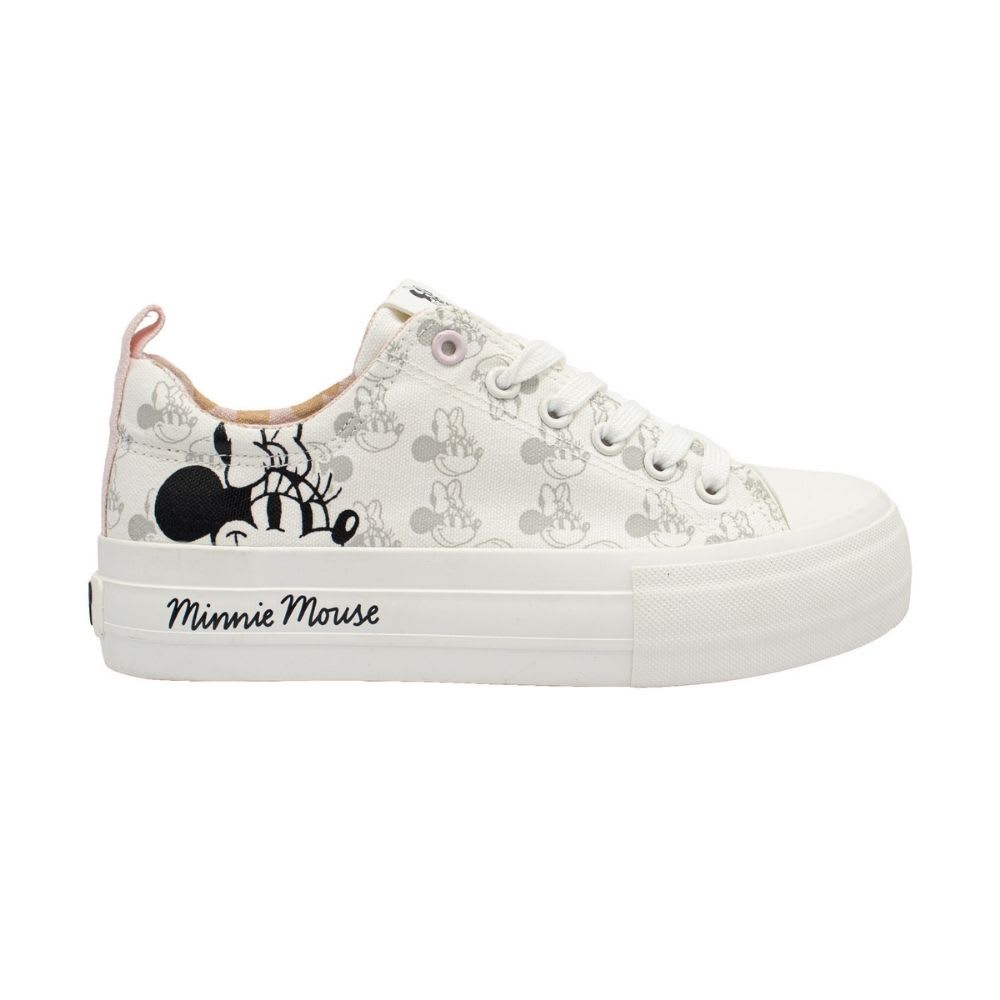 Zapatillas Mujer Urbanas Minnie Mouse Blanco 0