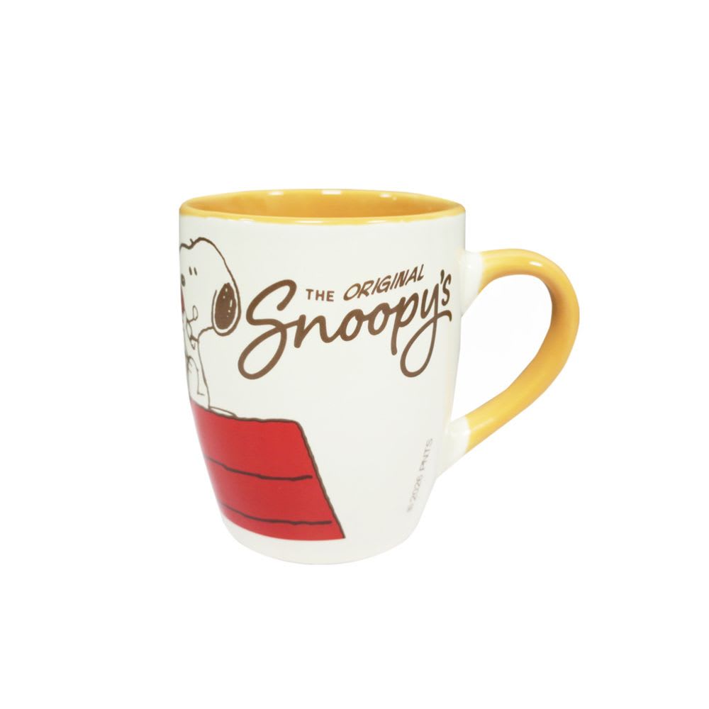 Mug Taza Cafe Ceramica Snoopy Blanca 390 ML2