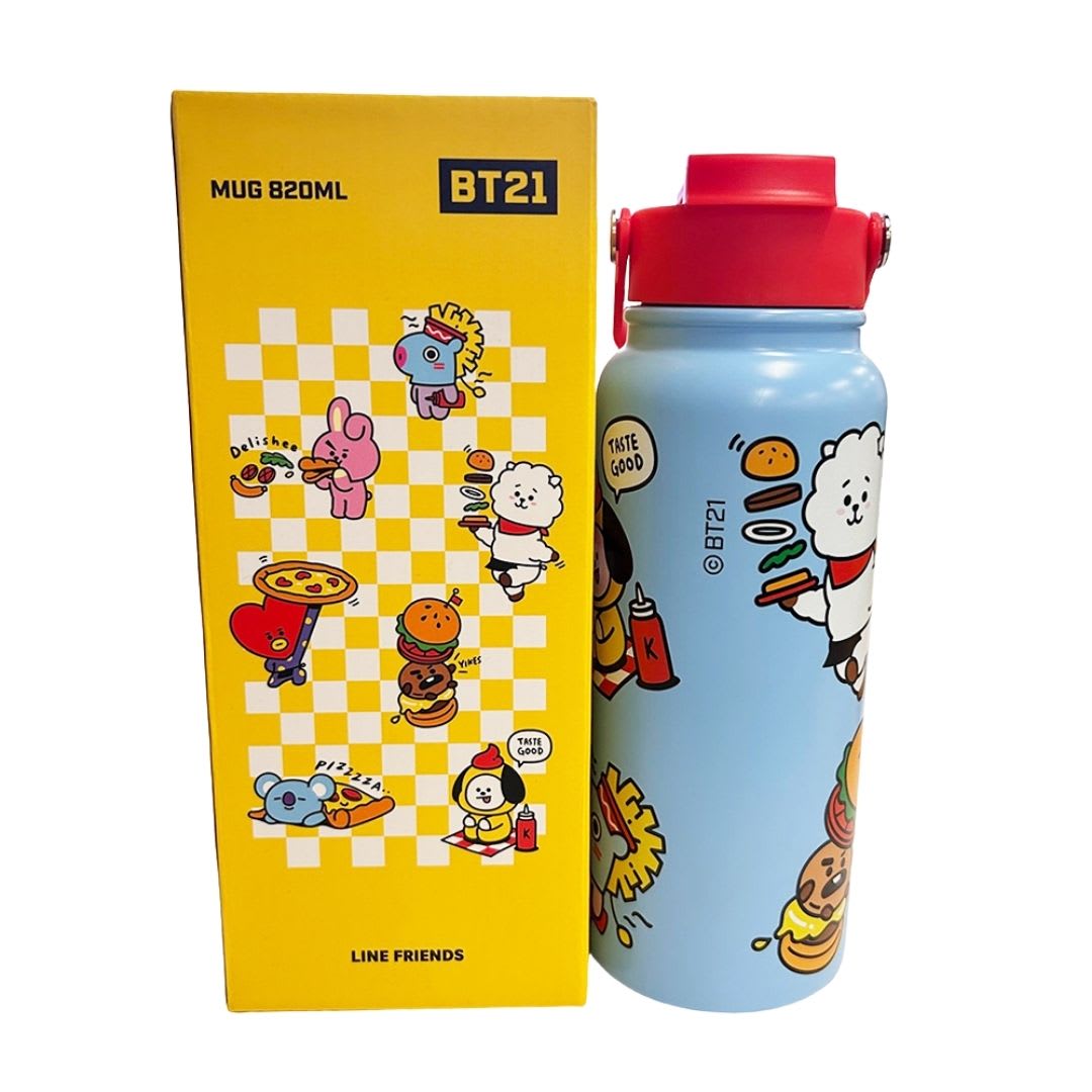 Termo BT21 Personajes Completos KPop Kawaii 820 ML4