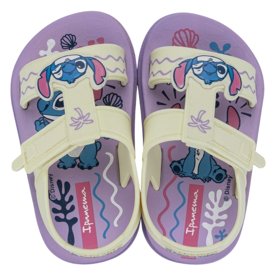 Sandalias Bebe Playeras Stitch Ipanema Beige2