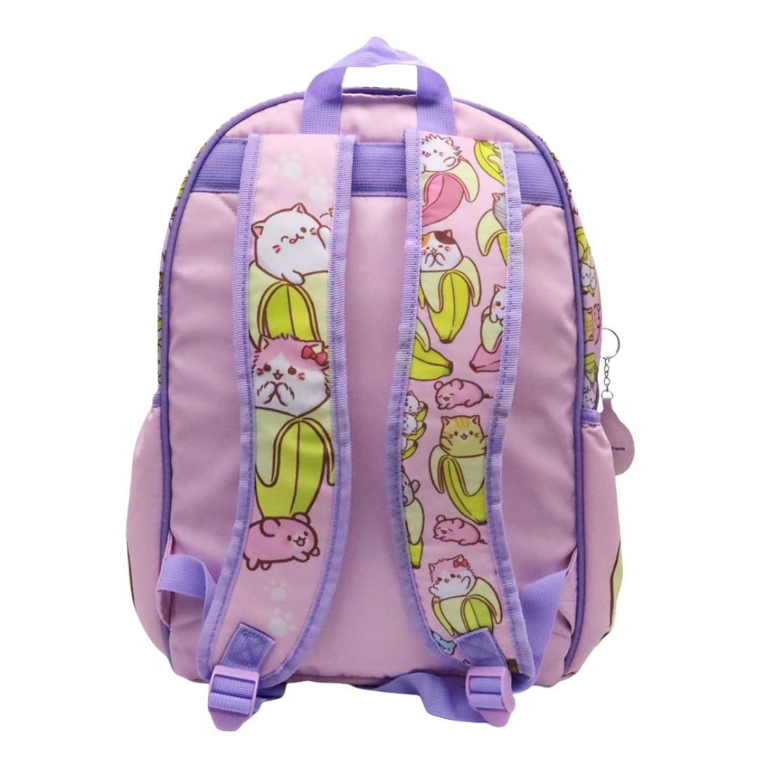 Pack Escolar Mochila Bananya Gatito Gabby Anime Oficio3