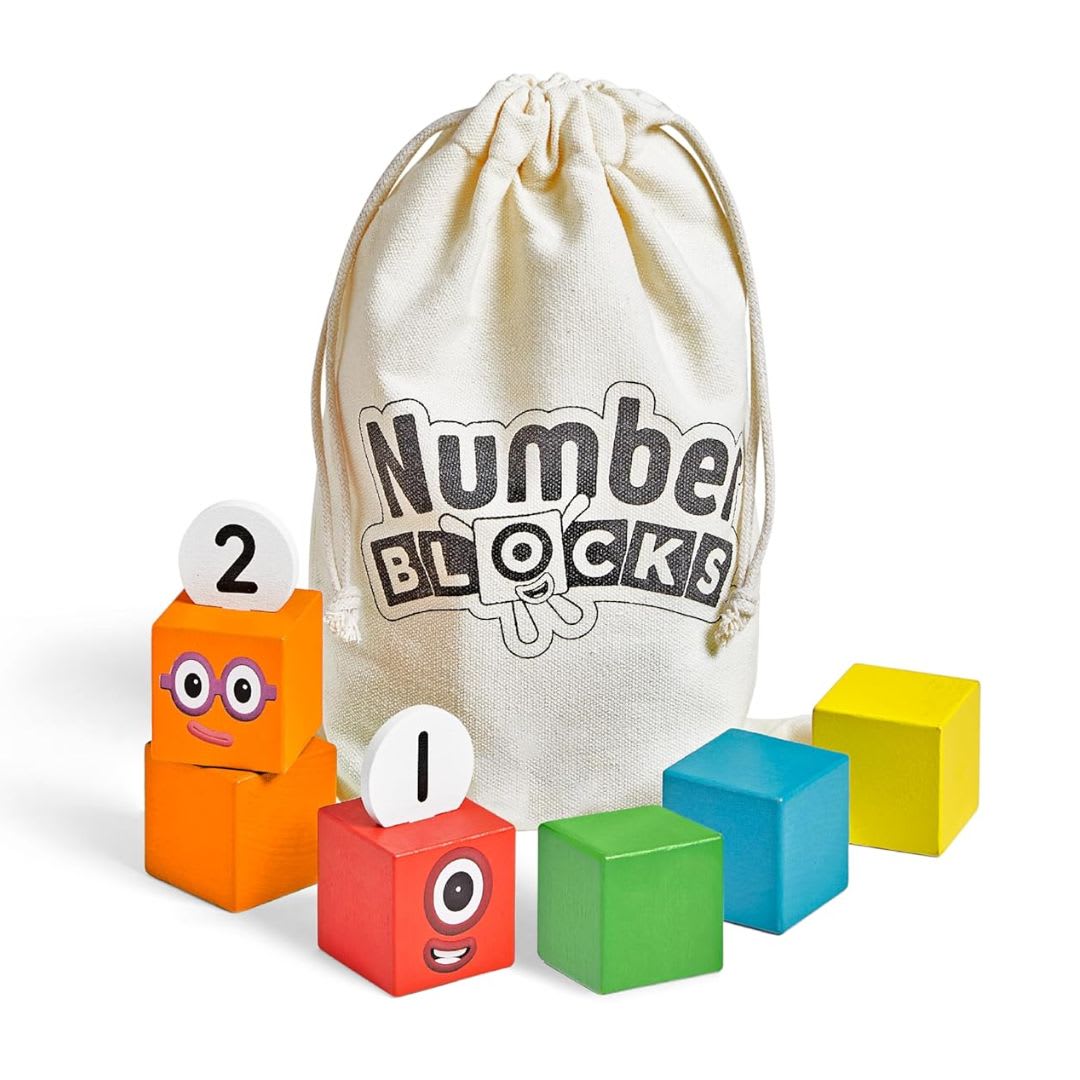 Numberblocks Set 1-5 de madera Number Blocks2