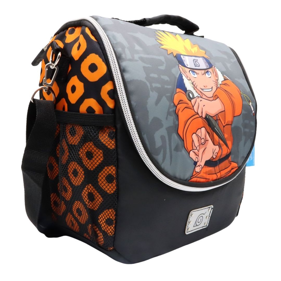 Pack Escolar Mochila Naruto Plomo Anime Oficio4