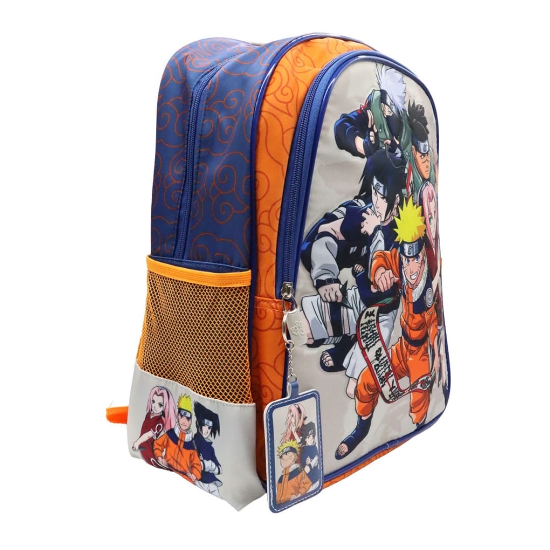 Pack Escolar Mochila Naruto Anime Oficio2