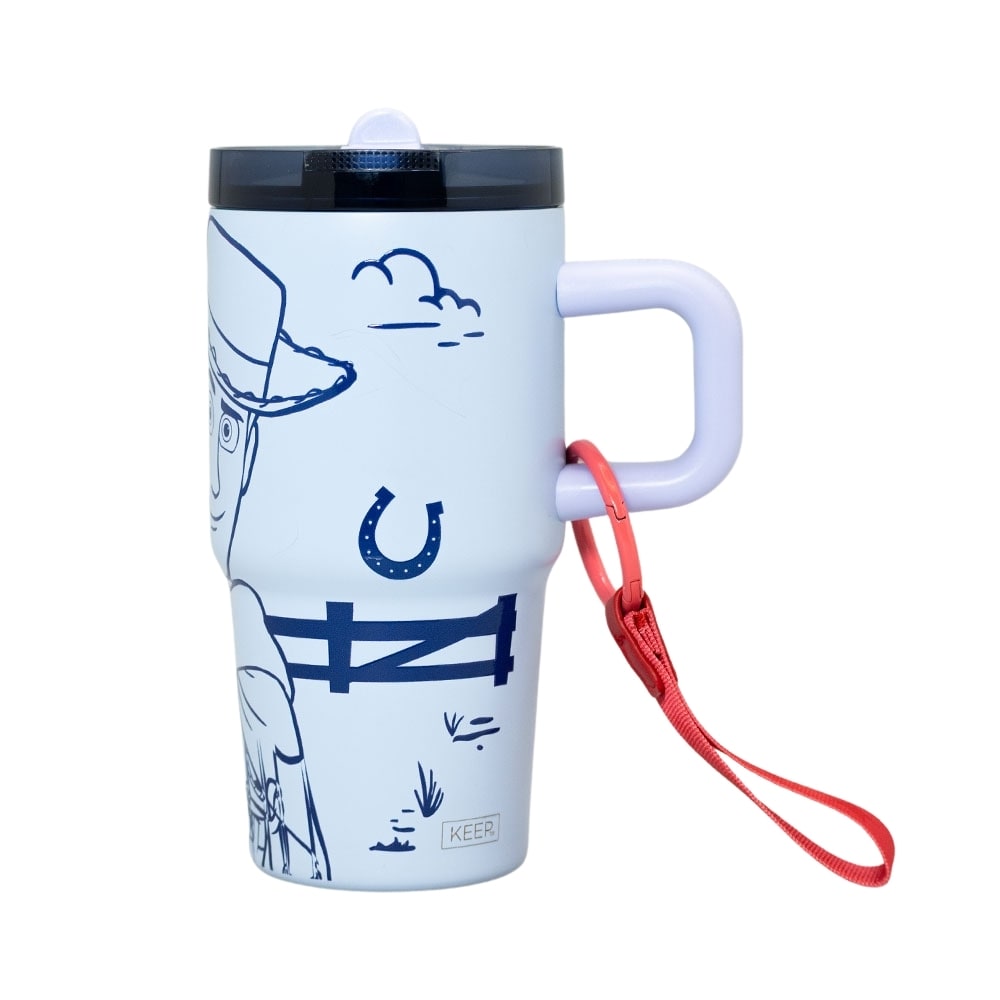 Mug Vaso Acero Termico Woody Toy Story 5 Con Cañita Keep 580 ML3
