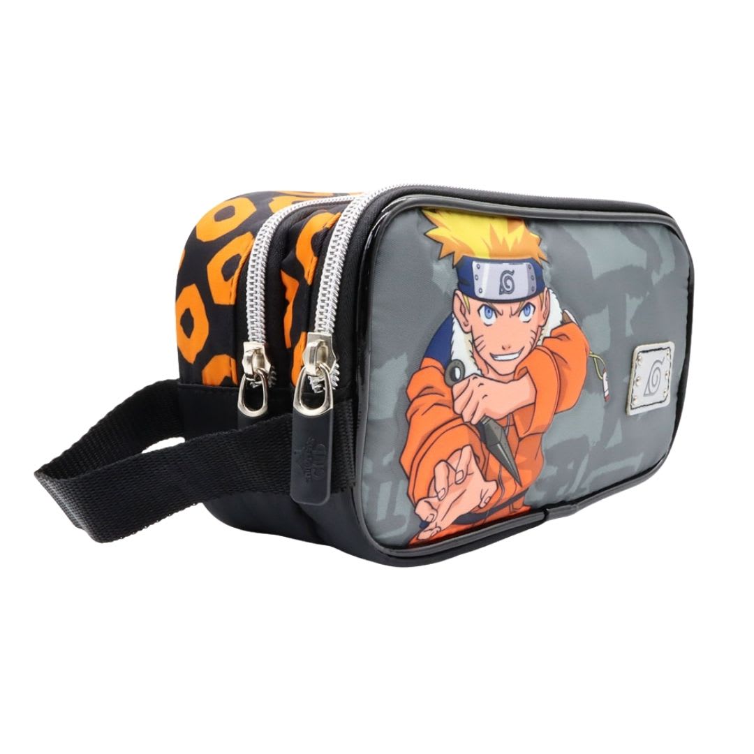 Pack Escolar Mochila Naruto Plomo Anime Oficio6