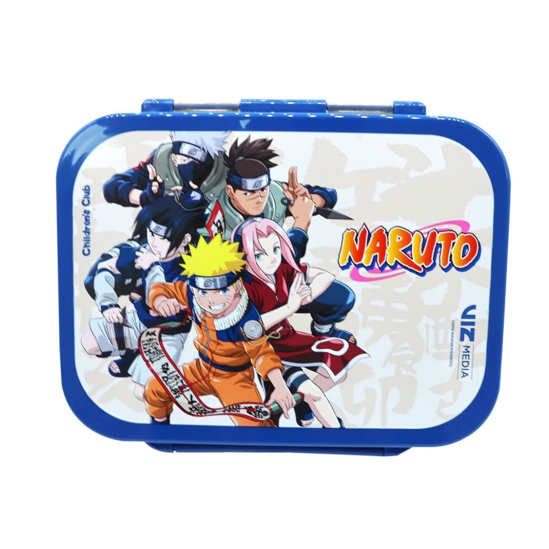 Taper Con Divisiones Escolar Naruto Anime 900 ML 0