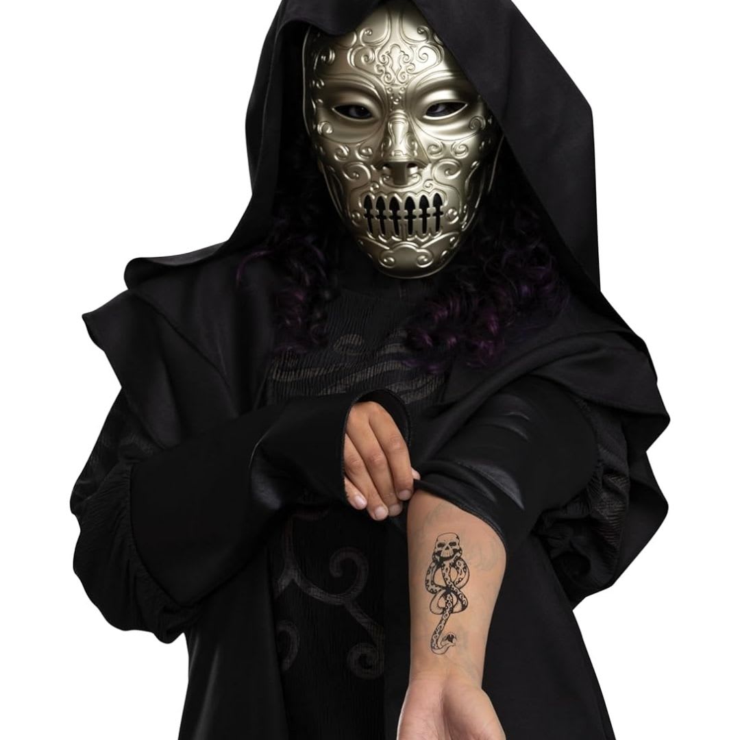 Tatuaje Marca Tenebrosa Mortifagos Harry Potter2