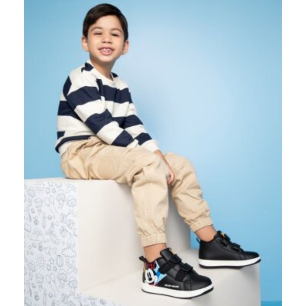 Zapatillas Casual Niño Mickey Mouse Negro6