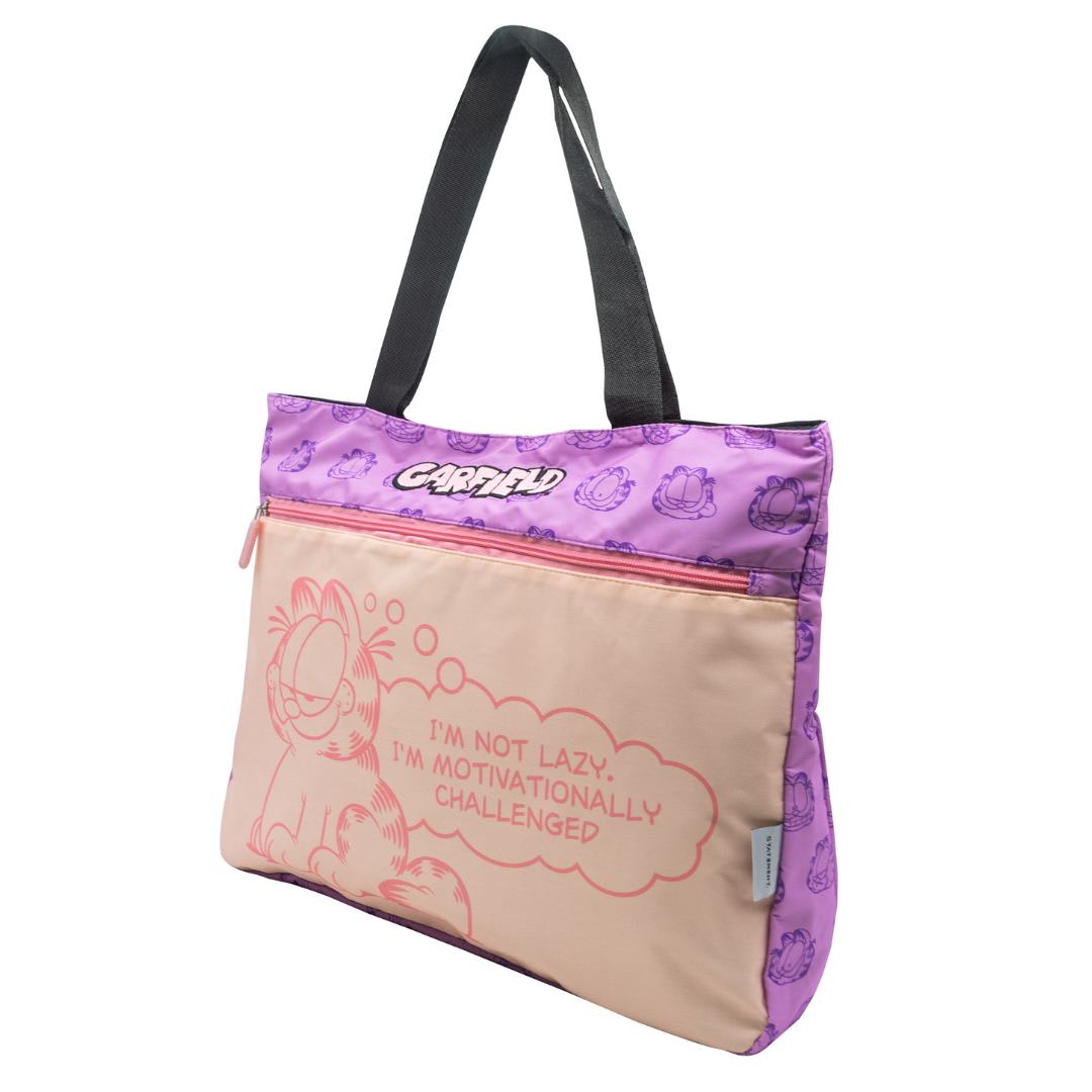 Bolso Mujer Garfield Rosado3