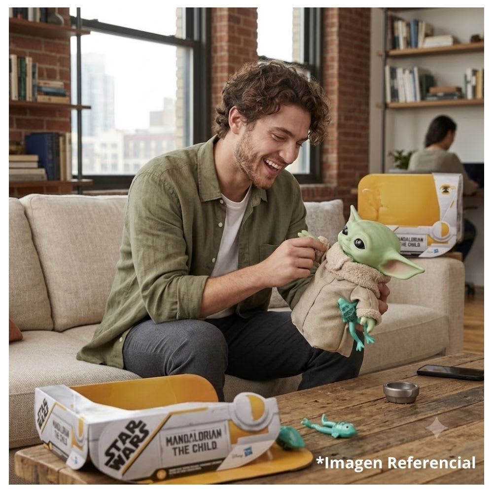 Muñeco Interactivo Grogu Baby Yoda Star Wars4