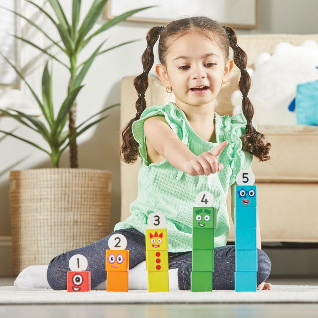 Numberblocks Set 1-5 de madera Number Blocks3