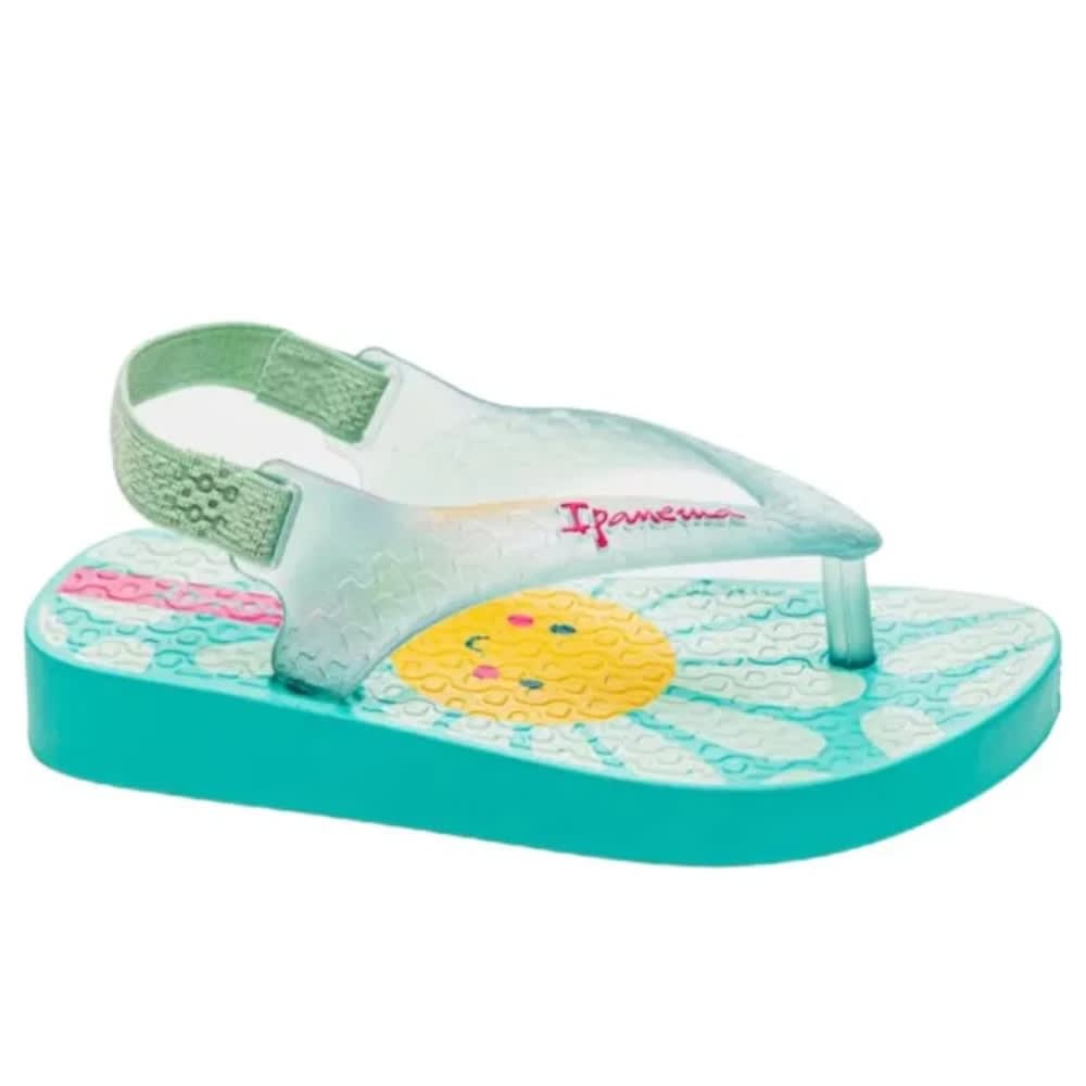 Sandalias Bebe Ipanema Abejita Celeste3