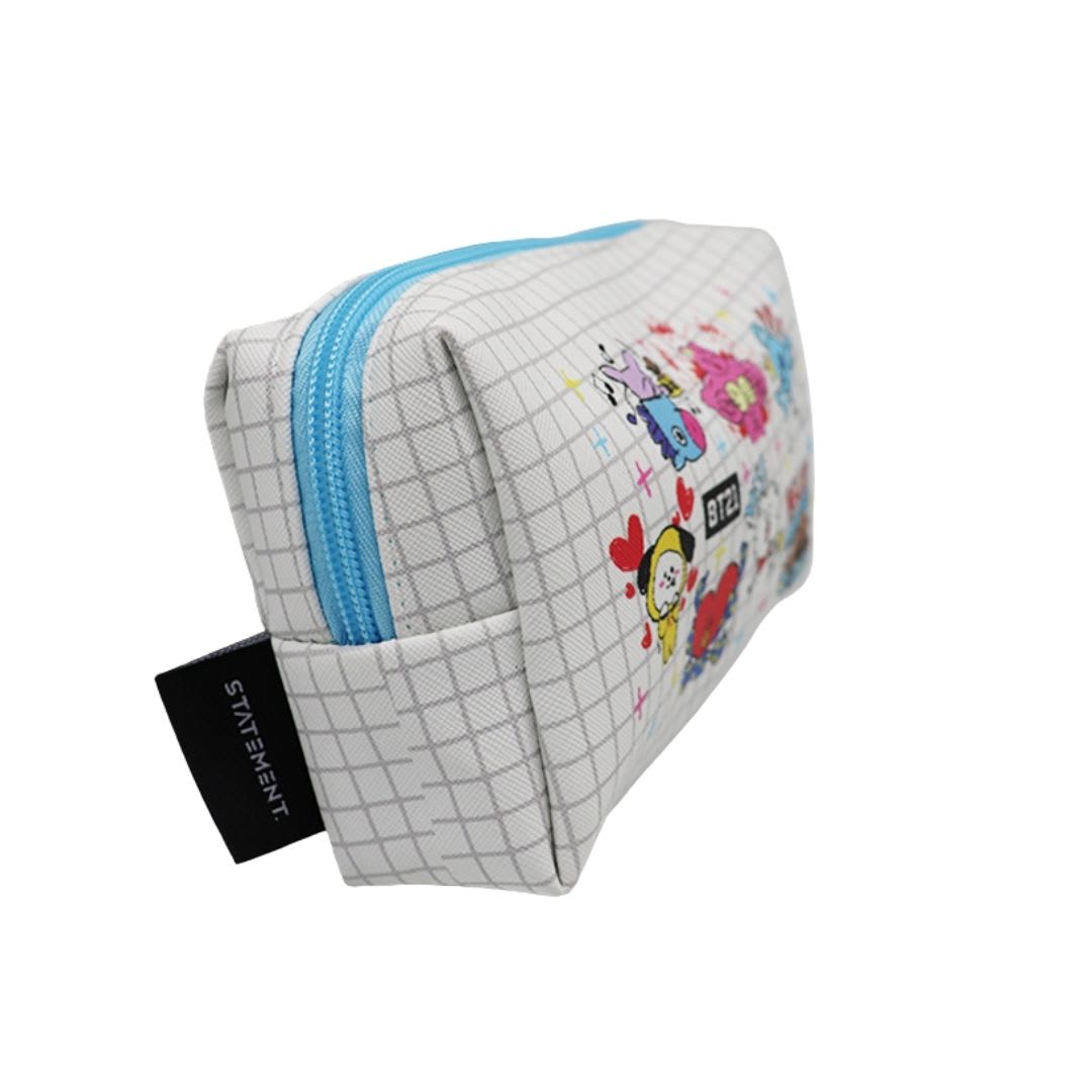 Neceser Multiuso BT21 Grande Personajes Completos KPop Kawaii 16.5x10x5 cm2