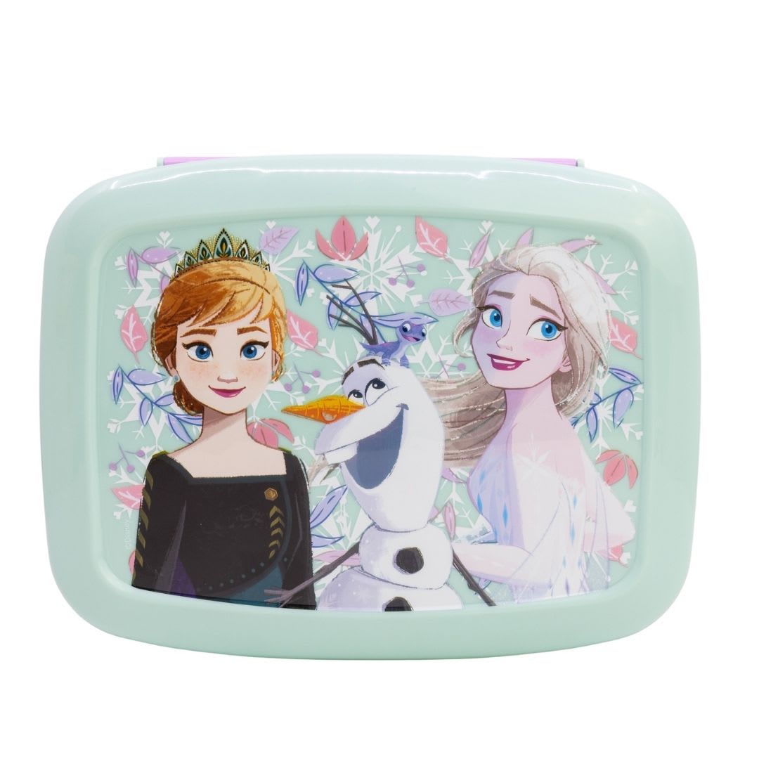 Taper con divisiones Escolar Bento Frozen 0
