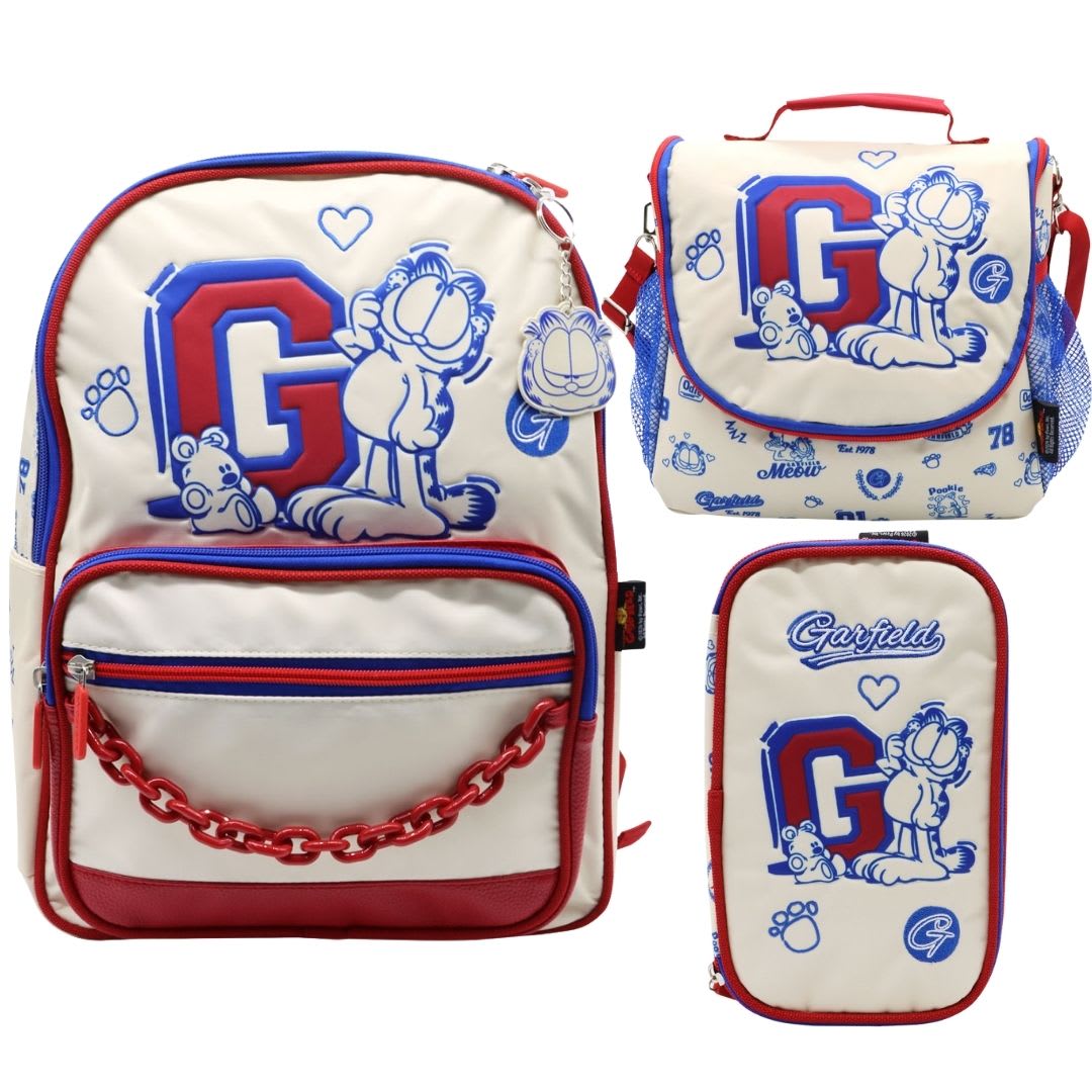 Pack Escolar Mochila Garfield Oficio 0