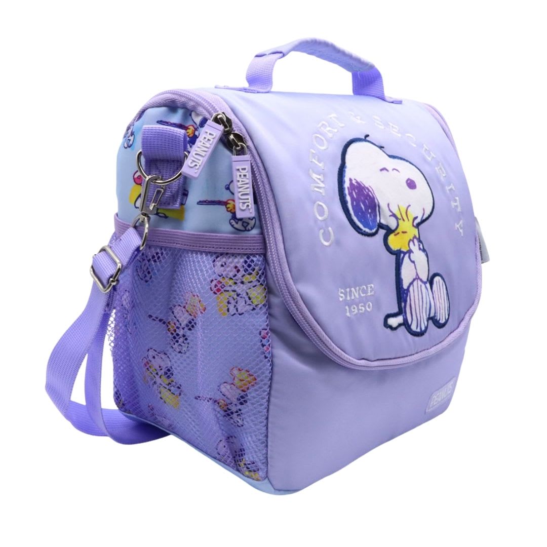 Pack Escolar Mochila Snoopy Lila Oficio4