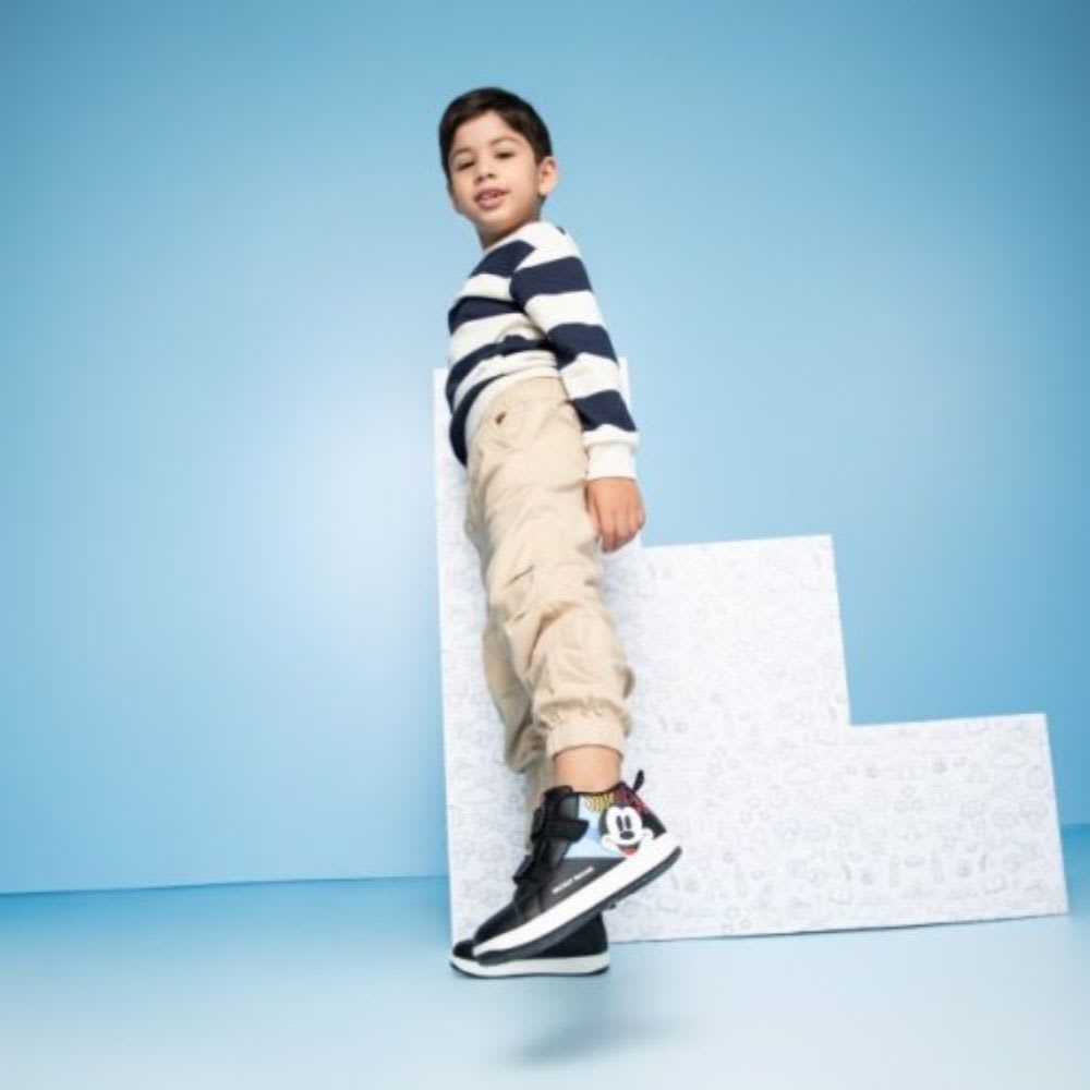 Zapatillas Casual Niño Mickey Mouse Negro7