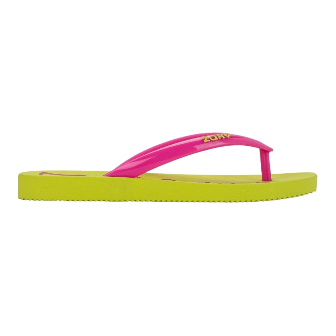 Sandalias Mujer Playeras Zaxy Amarillo3