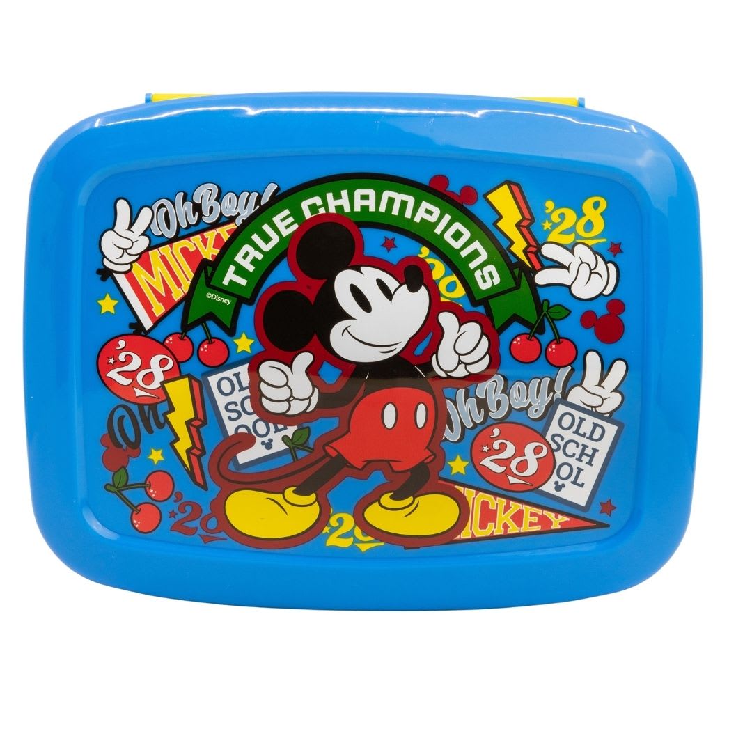 Taper con divisiones Bento Escolar Mickey 0