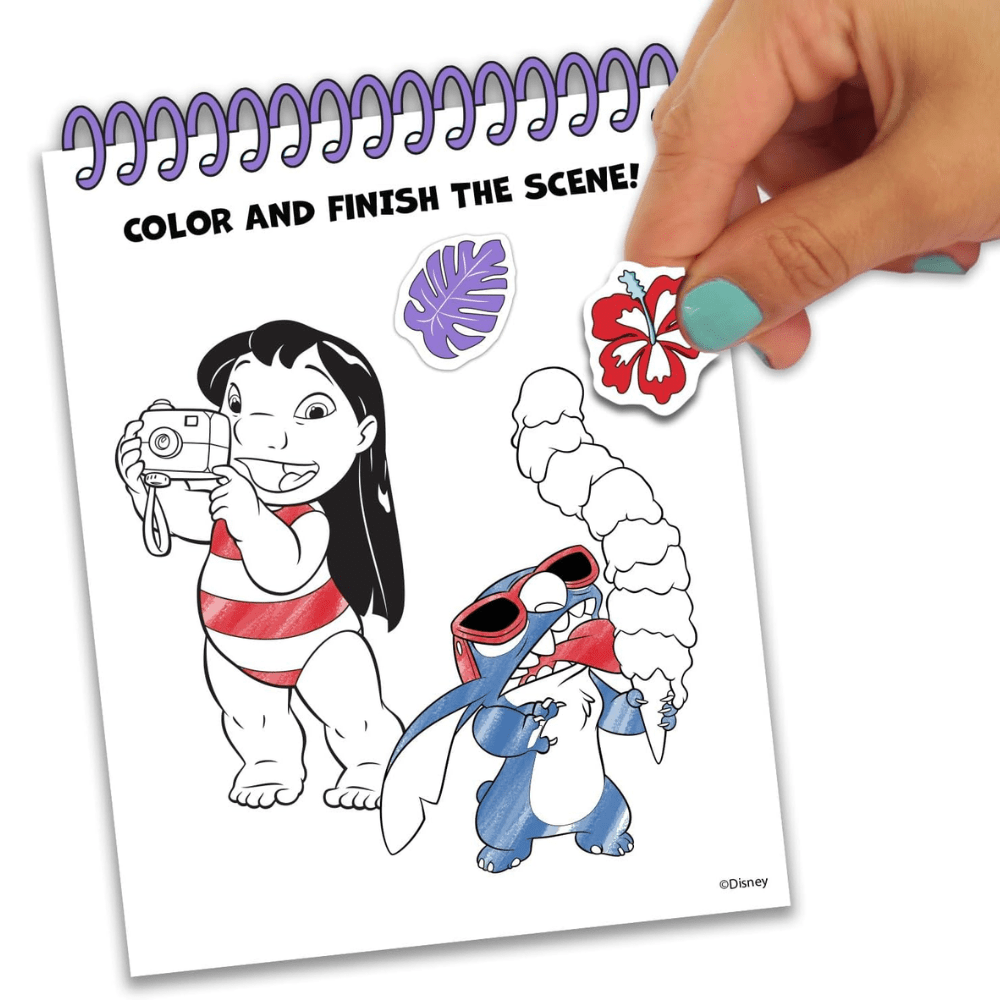 Super Set de Manualidades Creativo Tipo Maleta Stitch Disney6