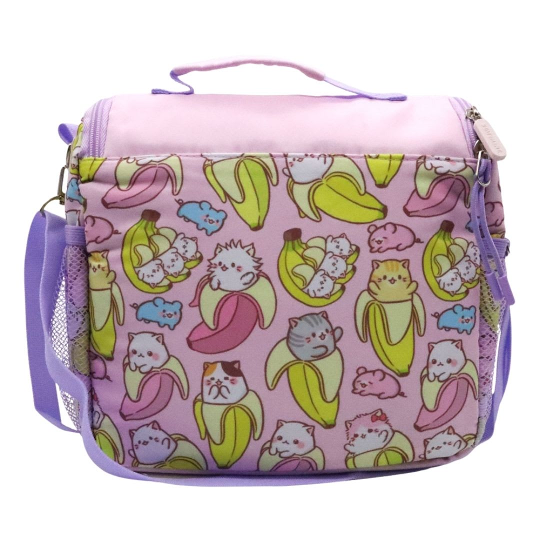 Pack Escolar Mochila Bananya Gatito Gabby Anime Oficio5