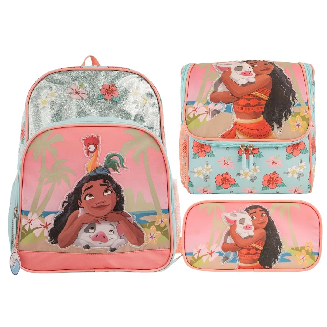 Pack Escolar Mochila Princesa Moana Oficio 0
