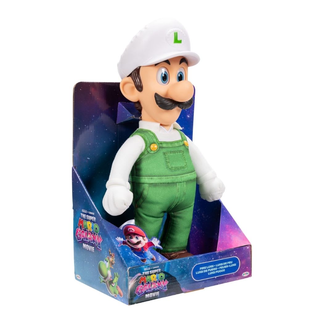 Peluche Super Mario Galaxy Luigi 37 cm Nintendo2