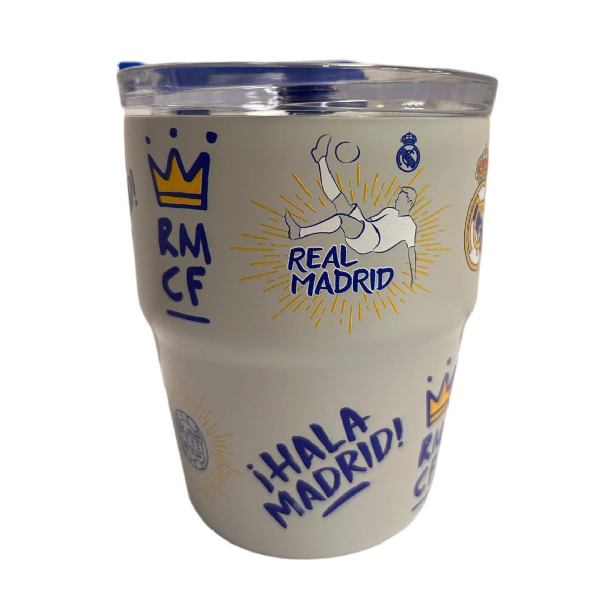 Mug vaso con cañita Real Madrid Futbol Chibi 480 ml3
