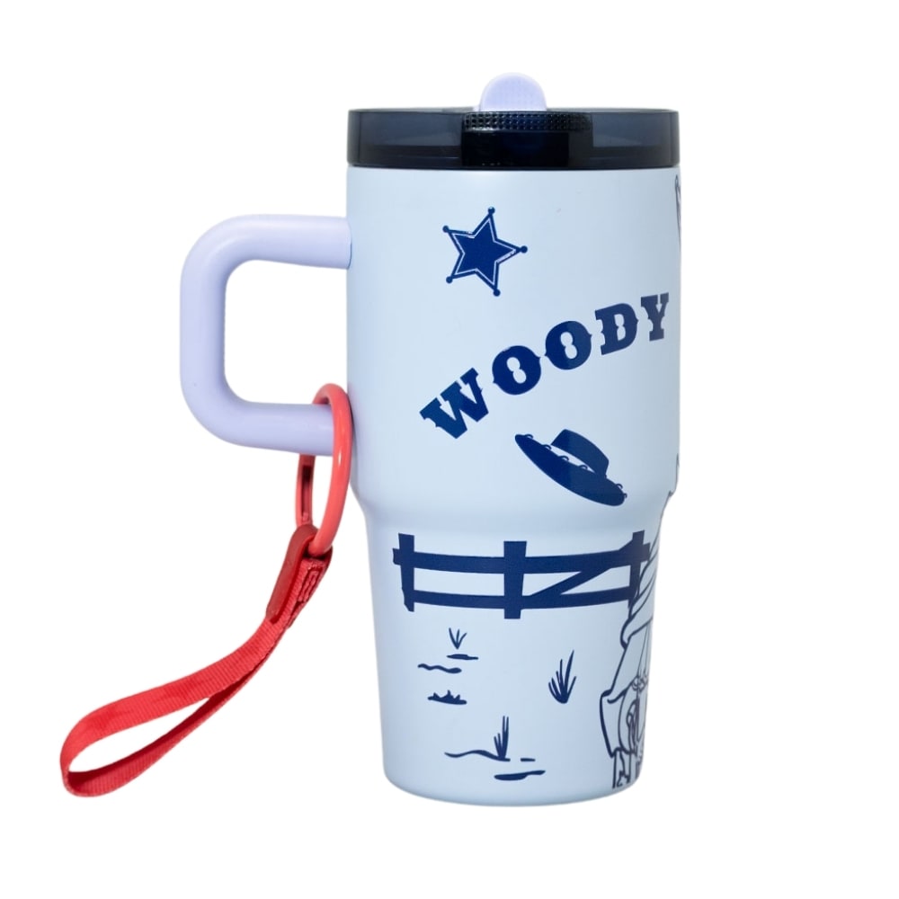 Mug Vaso Acero Termico Woody Toy Story 5 Con Cañita Keep 580 ML5