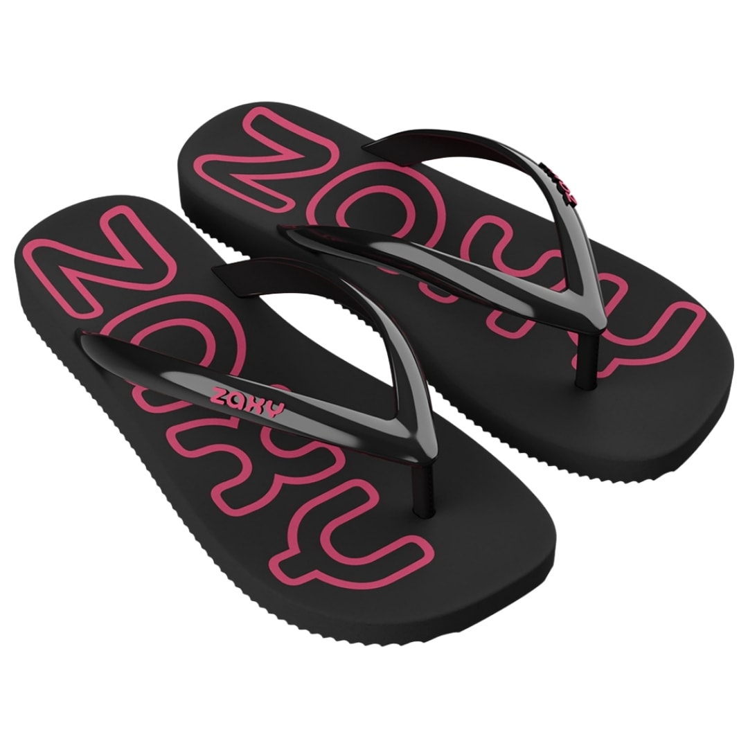 Sandalias Mujer Playeras Zaxy Negro 0