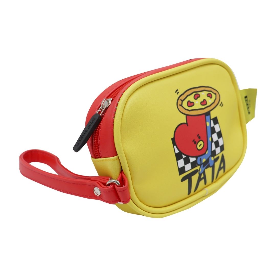 Neceser BT21 Tata Line Friends Diseño KPop Kawaii 14x10x2.5 cm2