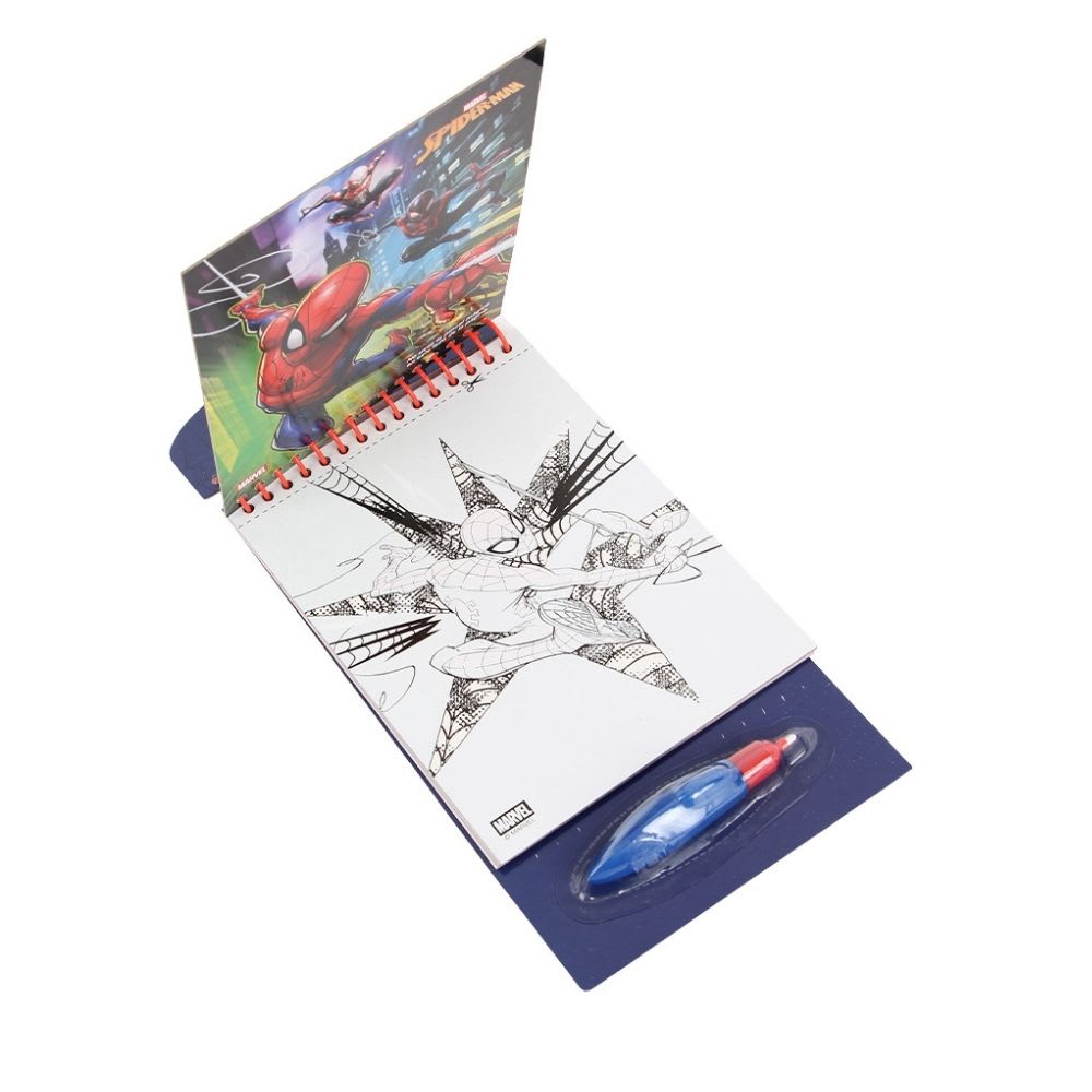 Libro Cuaderno Magico de Agua Artesco Spiderman2
