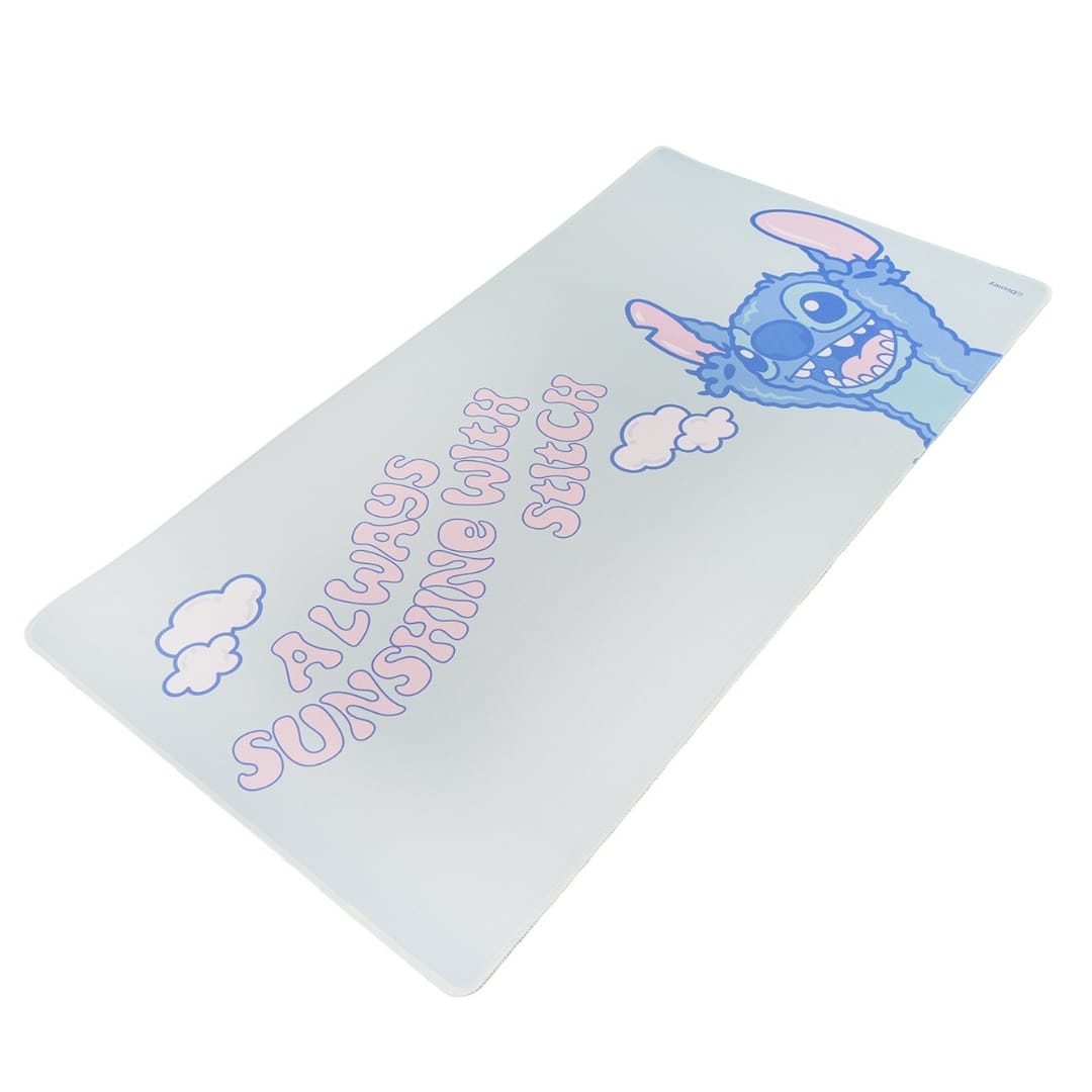 Mouse Pad Desk Stitch Disney Neopreno Antideslizante 80x40 CM 3
