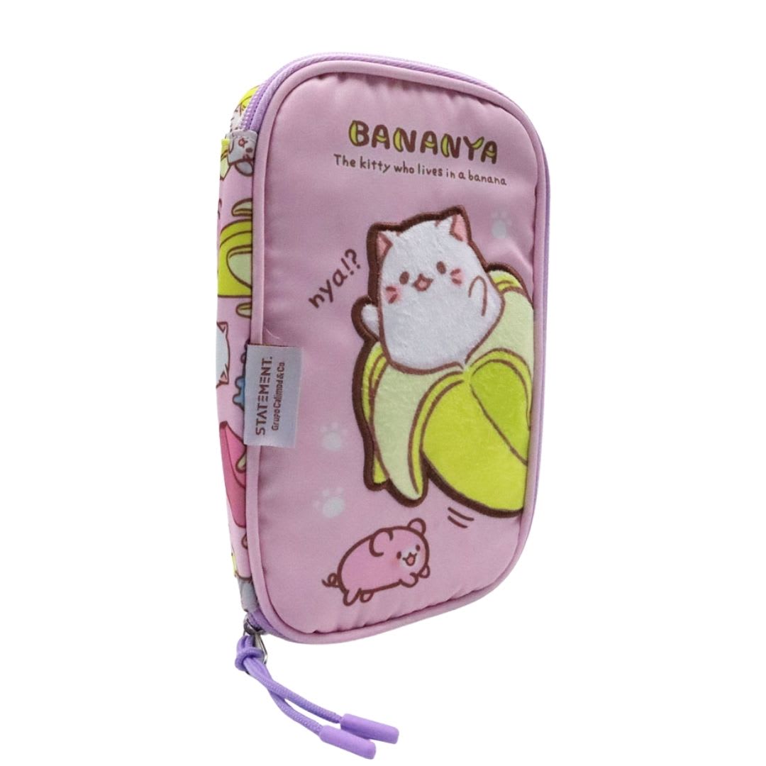 Pack Escolar Mochila Bananya Gatito Gabby Anime Oficio6