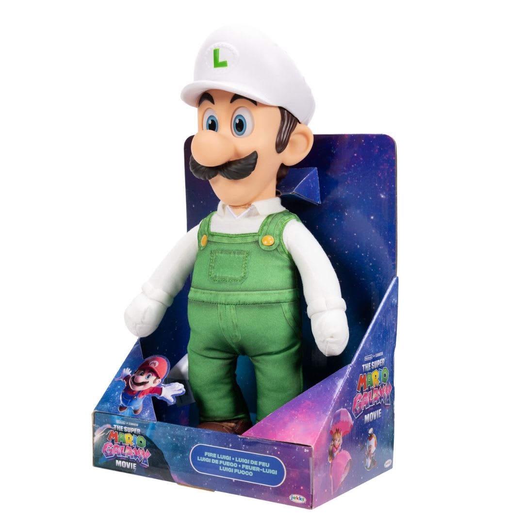 Peluche Super Mario Galaxy Luigi 37 cm Nintendo3