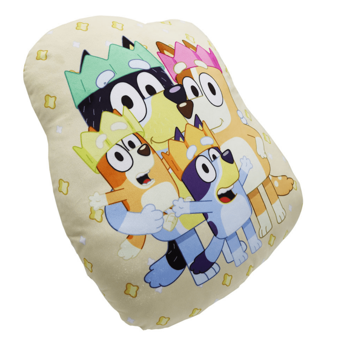 Cojin Almohada navideño decorativo Bluey Familia 40x38cm2