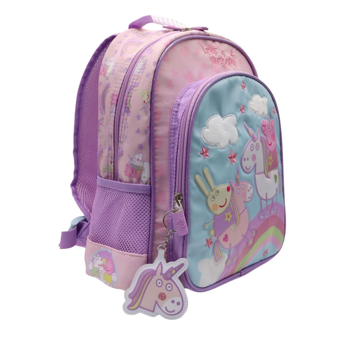 Pack Escolar Mochila Peppa Pig Unicornios Nido2