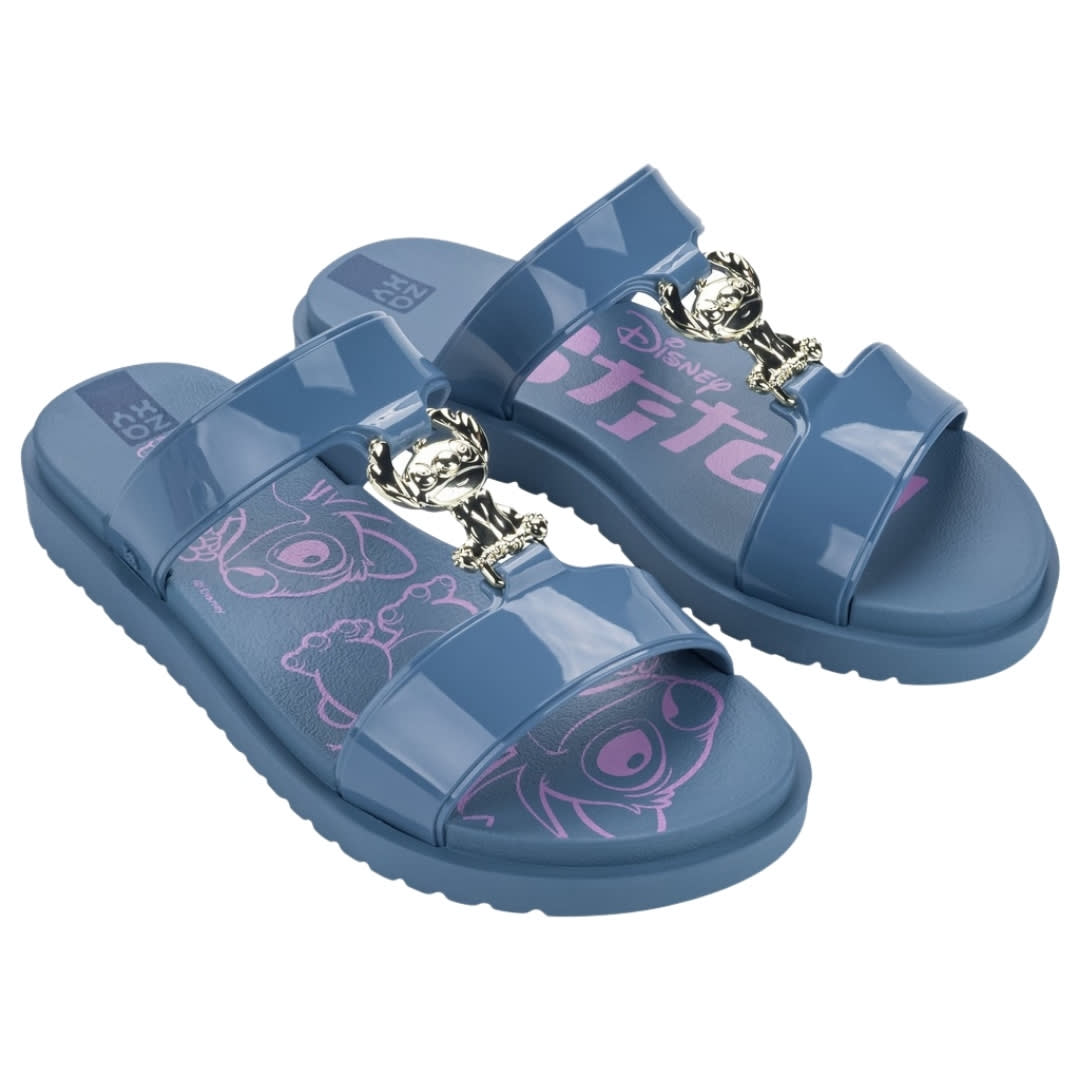 Sandalias Mujer Casuales Stitch Zaxy Celeste 0